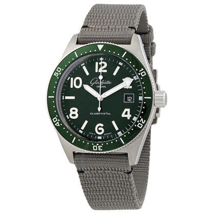 Glashutte Original, SeaQ Automatic Green Dial Men's Watch