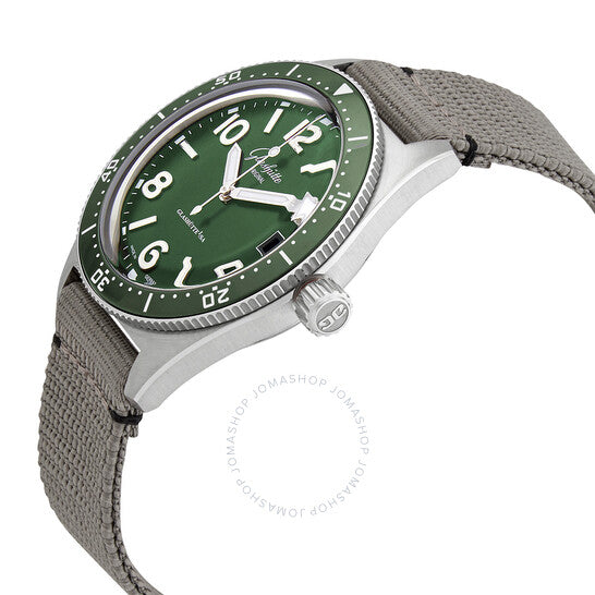 Glashutte Original, SeaQ Automatic Green Dial Men's Watch