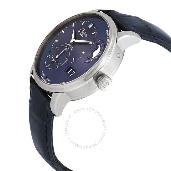 Glashutte Original, Glashutte PanoMaticLunar Automatic Blue Dial Men's Watch