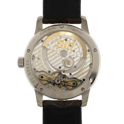 ساعة غلاشوت بانوماتيك لونار أوتوماتيكية للرجال بمينا أخضر، أصلية من غلاشوت