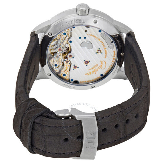 Glashutte Original, Glashutte PanoReserve Galvanised Ruthenium Dial Men's Watch