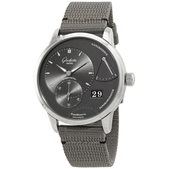 ساعة غلاشوت بانو ريزيرف الأصلية للرجال، ساعة يدوية بحركة يدوية من غلاشوت