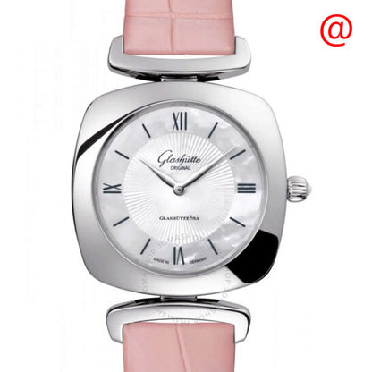 Glashutte Original, Glashutte Retro Collection Quartz White Dial Ladies Watch
