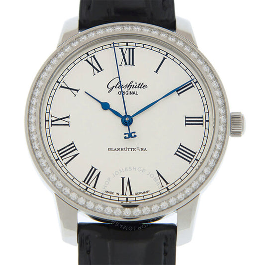 Glashutte Original, Glashutte Senator Automatic Diamond White Dial Men's Watch