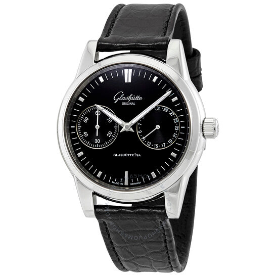 Glashutte Original, Glashutte Senator Black Dial Automatic Men's Watch