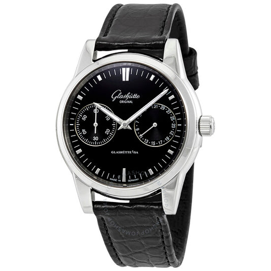 Glashutte Original, Glashutte Senator Black Dial Automatic Men's Watch