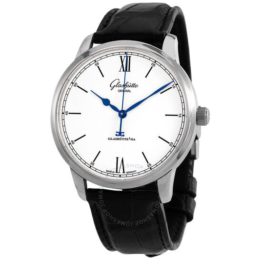 Glashutte Original, Glashutte Senator Excellence Automatic White Dial Men's Watch