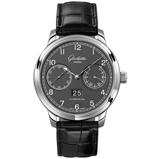 Glashutte Original, Glashutte Senator Observer Grey Dial Automatic Men's Watch