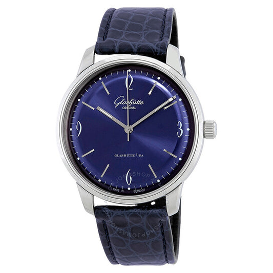 Glashutte Original, Glashutte Sixties Automatic Blue Dial Men's Watch