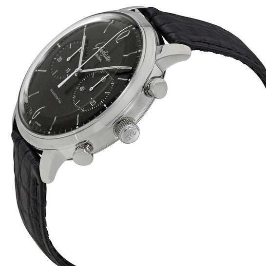 Glashutte Original, Glashutte Sixties Black Dial Men's Chronograph Watch