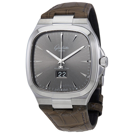 Glashutte Original, Glasutte Seventies Panorama Grey Dial Men's Watch