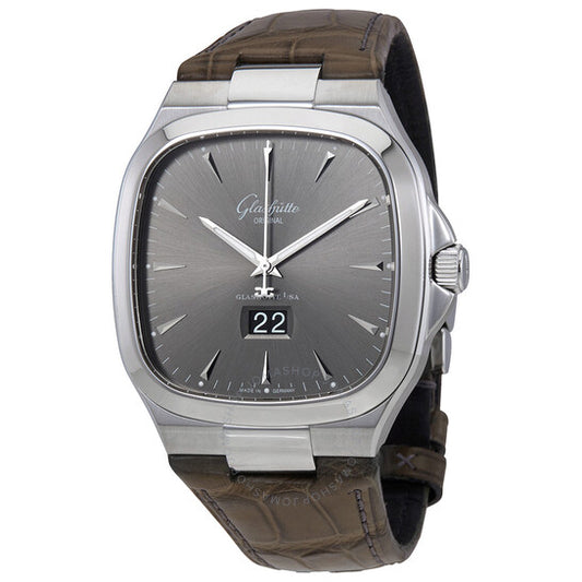 Glashutte Original, Glasutte Seventies Panorama Grey Dial Men's Watch