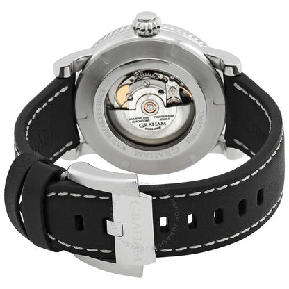 Graham, Fortress GMT Automatic Black Dial Men's Watch