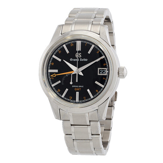 Grand Seiko, Elegance GMT Automatic Black Dial Men's Watch