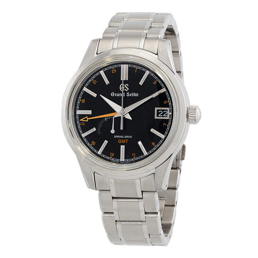Grand Seiko, Elegance GMT Automatic Black Dial Men's Watch