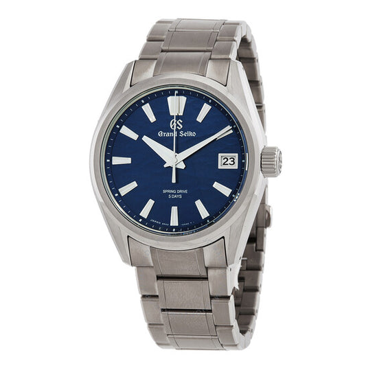 Grand Seiko, Titanium Evolution 9 Automatic "Lake Suwa" Blue Dial Men's Watch