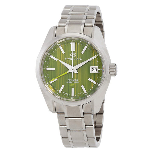 Grand Seiko, Heritage "Urban Bamboo" Automatic Green Dial Men's Watch