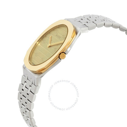 ساعة غوتشي كوارتز 25H للسيدات