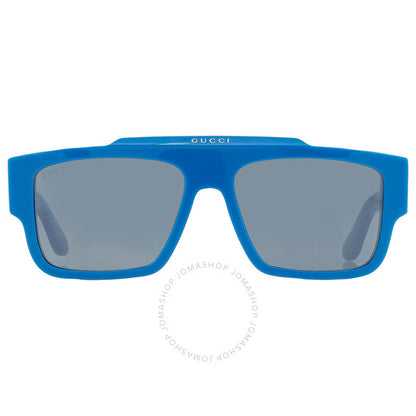 Gucci, Blue Browline Men's Sunglasses