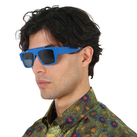 Gucci, Blue Browline Men's Sunglasses
