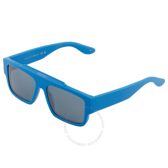 Gucci, Blue Browline Men's Sunglasses