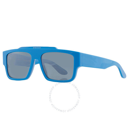 Gucci, Blue Browline Men's Sunglasses