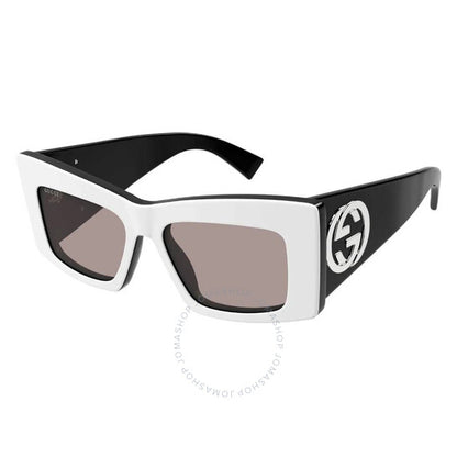 Gucci, Brown Butterfly Ladies Sunglasses