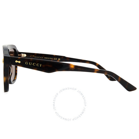 نظارات شمسية غوتشي نافيجيتور بنية للرجال