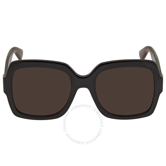 نظارة شمسية مربعة بنية للنساء من غوتشي