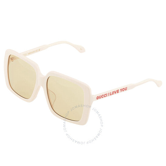 Gucci, Brown Square Ladies Sunglasses