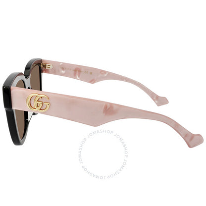 نظارة شمسية مربعة بنية للنساء من غوتشي