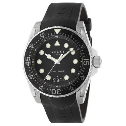 Gucci, Classic Black Dial Men's Watch