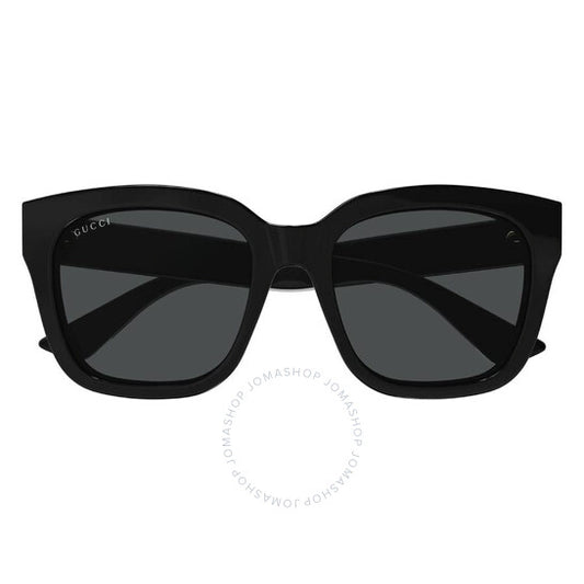 نظارات شمسية مربعة رمادية داكنة من جوتشي للنساء