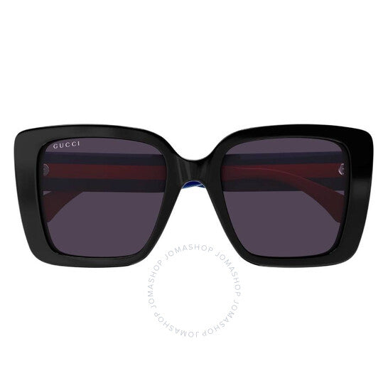 Gucci, Dark Violet Butterfly Ladies Sunglasses