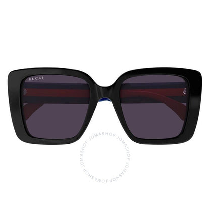 Gucci, Dark Violet Butterfly Ladies Sunglasses