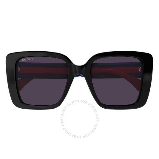 Gucci, Dark Violet Butterfly Ladies Sunglasses
