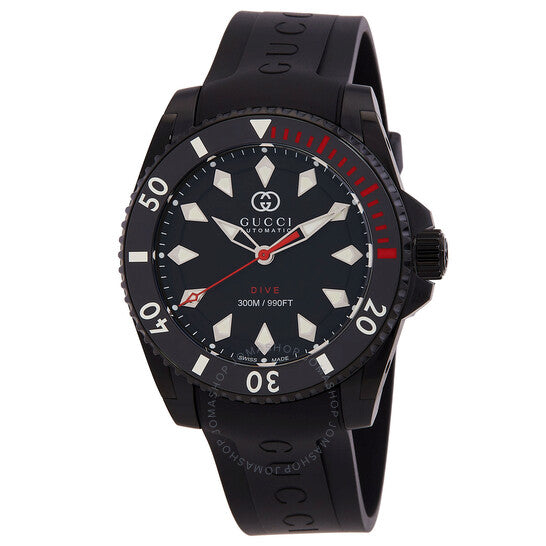 Gucci, Dive Automatic Black Dial Men's Watch