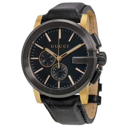Gucci, G-Chrono Chronograph Black Dial Men's Watch