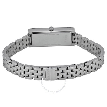 ساعة Gucci G-Frame للسيدات بقرص ماسي