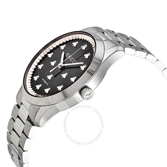 Gucci, G-Timeless Automatic Black Onyx Stone Dial Men's Watch