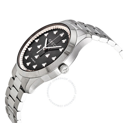 Gucci, G-Timeless Automatic Black Onyx Stone Dial Men's Watch