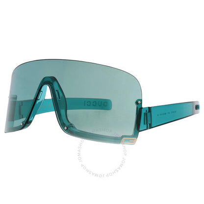 Gucci, Green Shield Ladies Sunglasses
