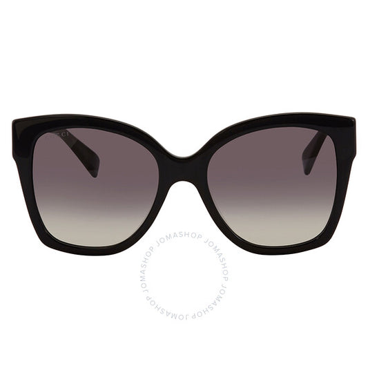 Gucci, Grey Gradient Butterfly Ladies Sunglasses