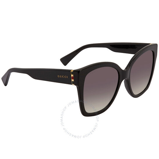 Gucci, Grey Gradient Butterfly Ladies Sunglasses