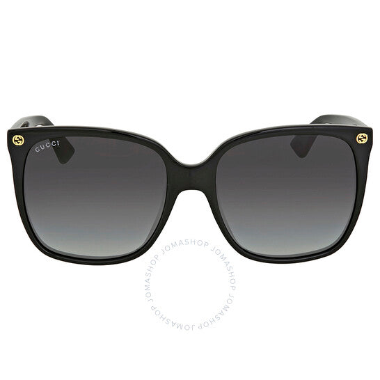 Gucci, Grey Gradient Cat Eye Ladies Sunglasses