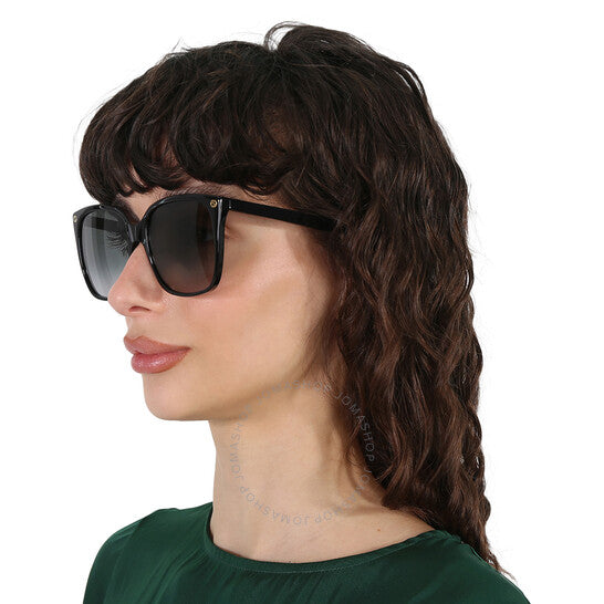 Gucci, Grey Gradient Cat Eye Ladies Sunglasses