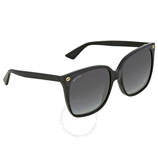 Gucci, Grey Gradient Cat Eye Ladies Sunglasses