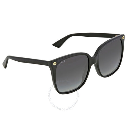 Gucci, Grey Gradient Cat Eye Ladies Sunglasses