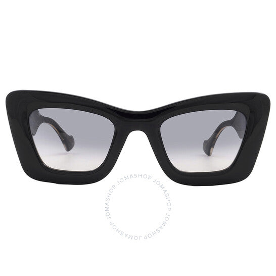 Gucci, Grey Gradient Cat Eye Ladies Sunglasses