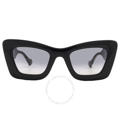 Gucci, Grey Gradient Cat Eye Ladies Sunglasses